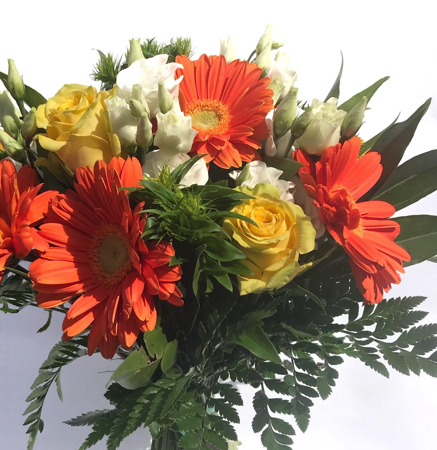 Bouquet giallo arancio - immagine 2