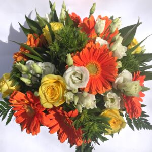 Bouquet giallo arancio