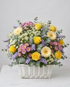 Santino rosa, Rosa gialla, mix